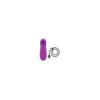 Vibromasseur par vibrations sur membrane rechargeable USB violet 10 vitesses de voyage